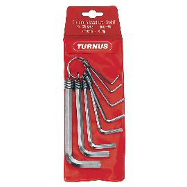 Turnus 6-kant-Winkelschraubendreher-Sätze, Ring Produktbild